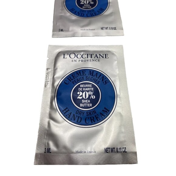 L’Occitane Sample Lot 12pc Eye Balm Shower Oil Hand Cream Milk Concentrate Trave - Picture 3 of 11